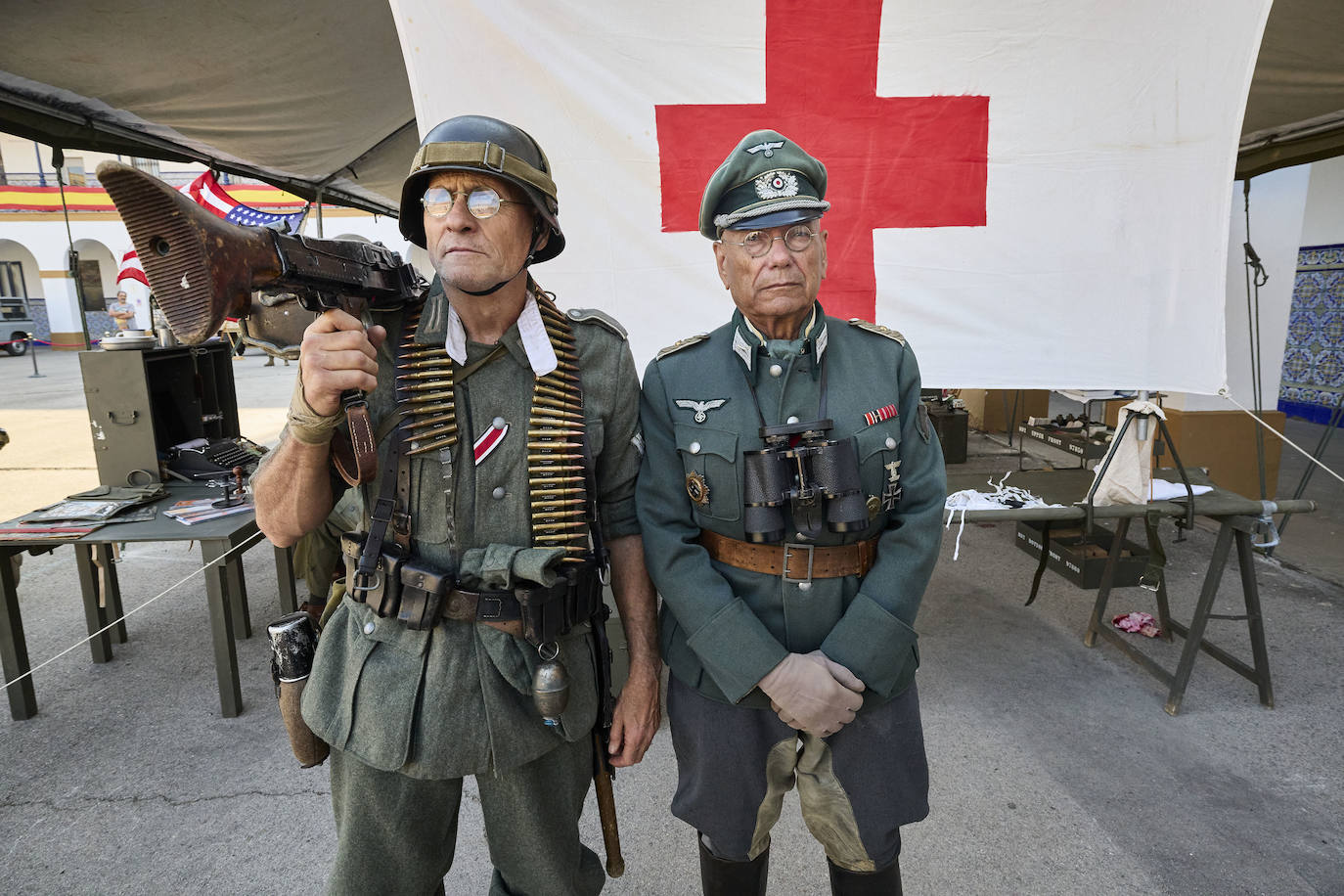 Recreaciones en vivo en el Museo Militar de Valencia