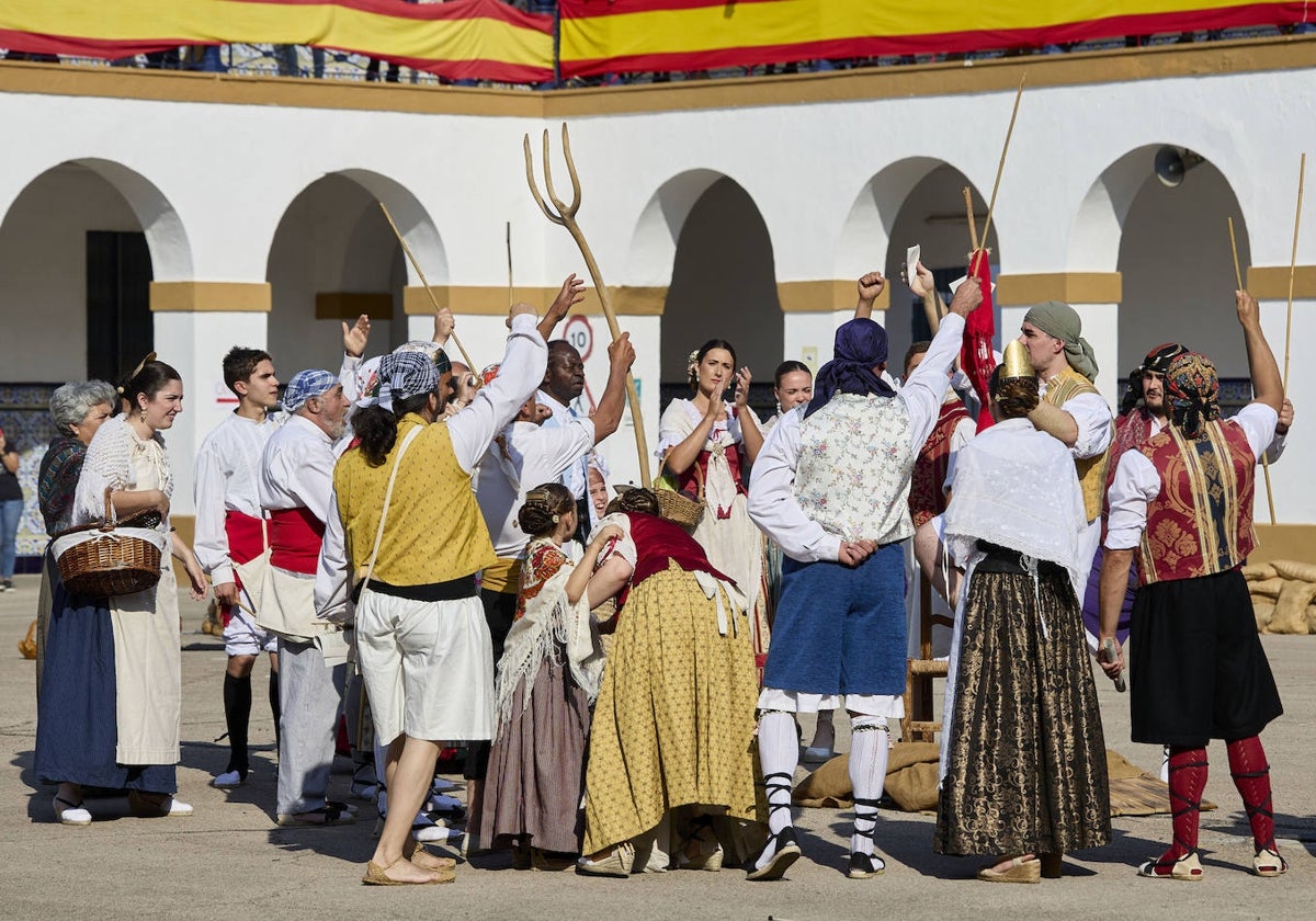 Recreaciones en vivo en el Museo Militar de Valencia