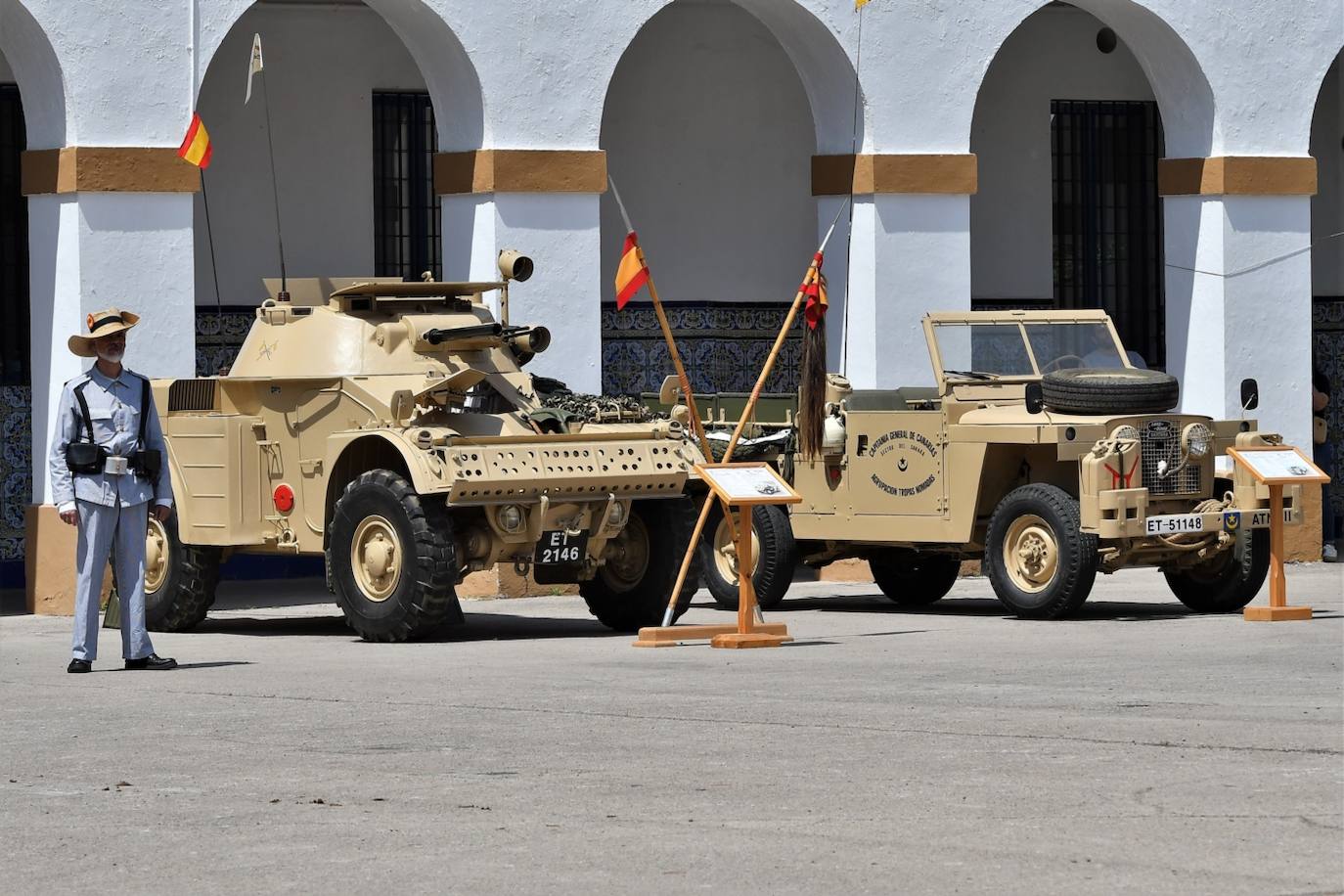 Recreaciones en vivo en el Museo Militar de Valencia