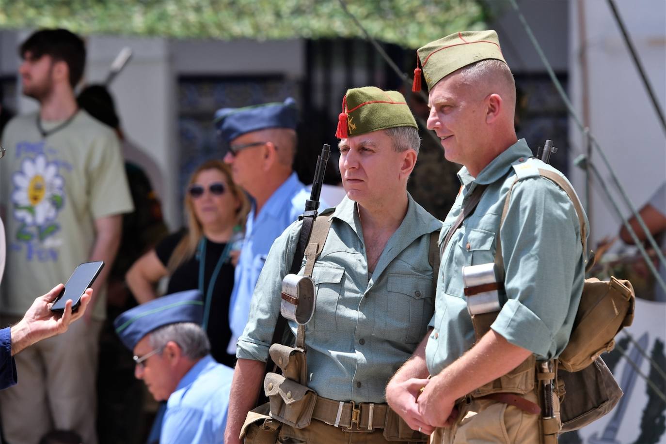 Recreaciones en vivo en el Museo Militar de Valencia