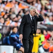 Ancelotti acusa a todo Mestalla de dedicar insultos racistas a Vinicius