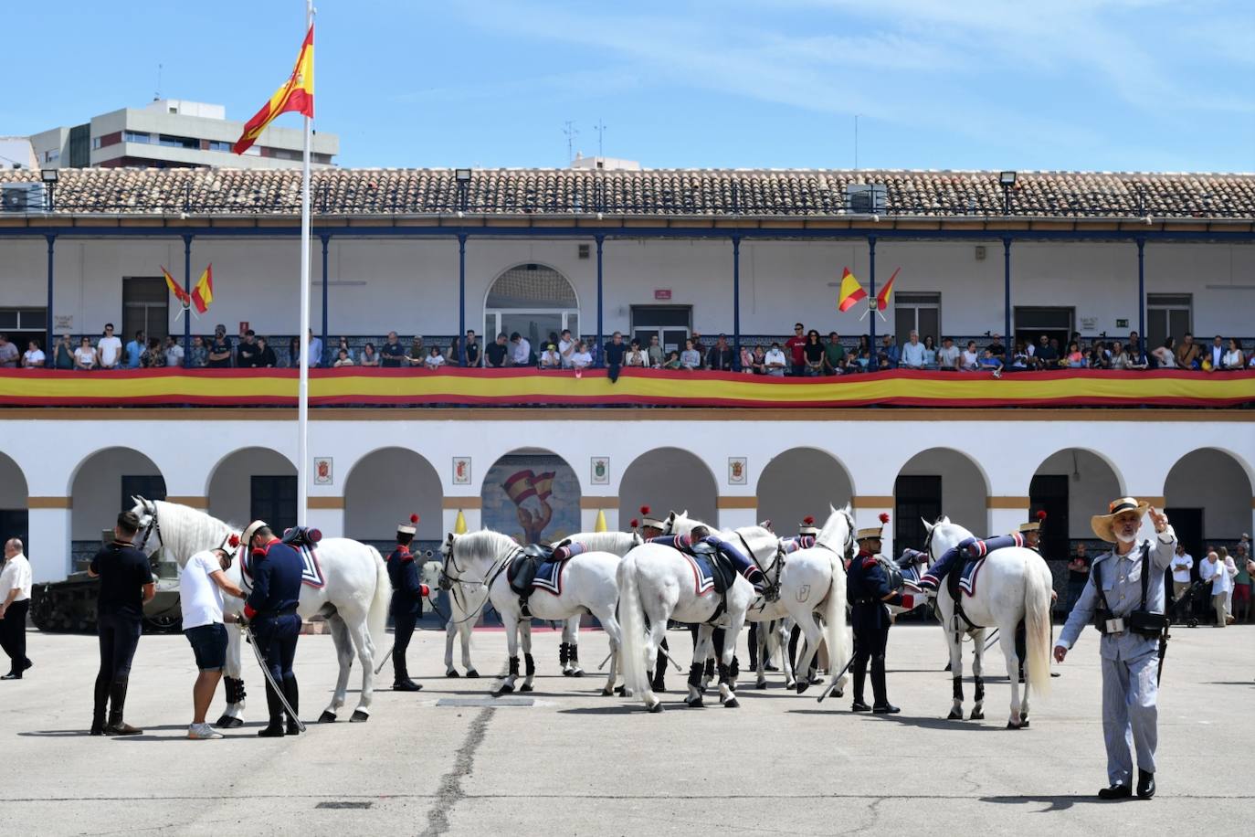 Recreaciones en vivo en el Museo Militar de Valencia