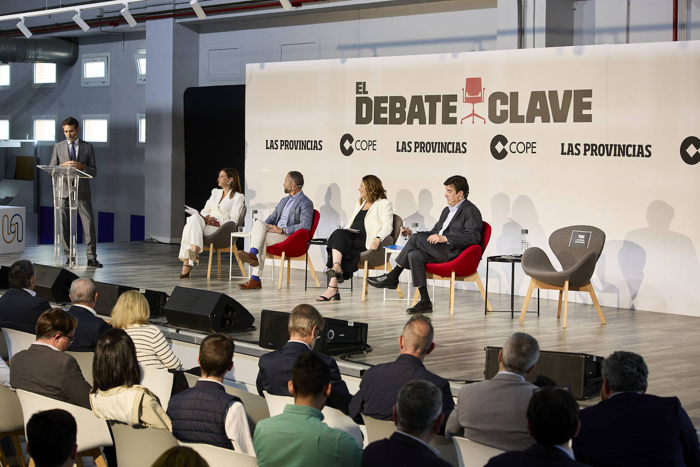 Los candidatos a la alcaldía de Valencia, en el último debate clave de LAS PROVINCIAS