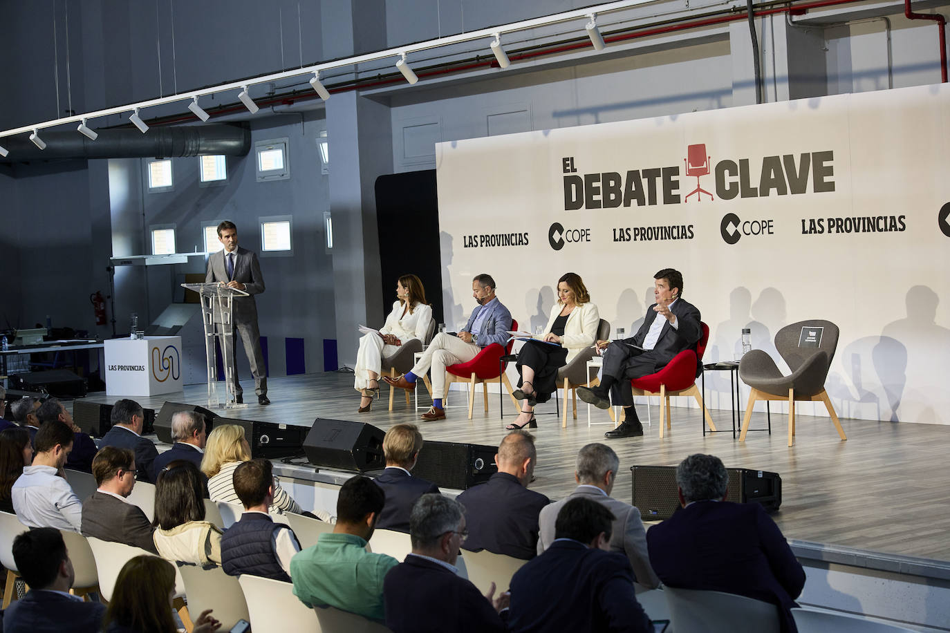 Los candidatos a la alcaldía de Valencia, en el último debate clave de LAS PROVINCIAS