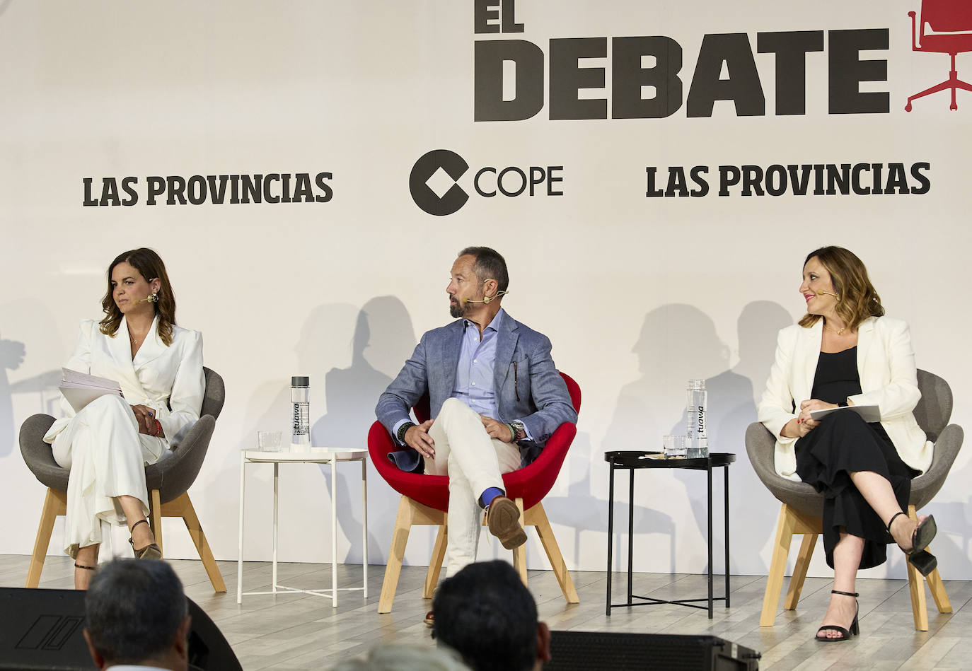 Los candidatos a la alcaldía de Valencia, en el último debate clave de LAS PROVINCIAS