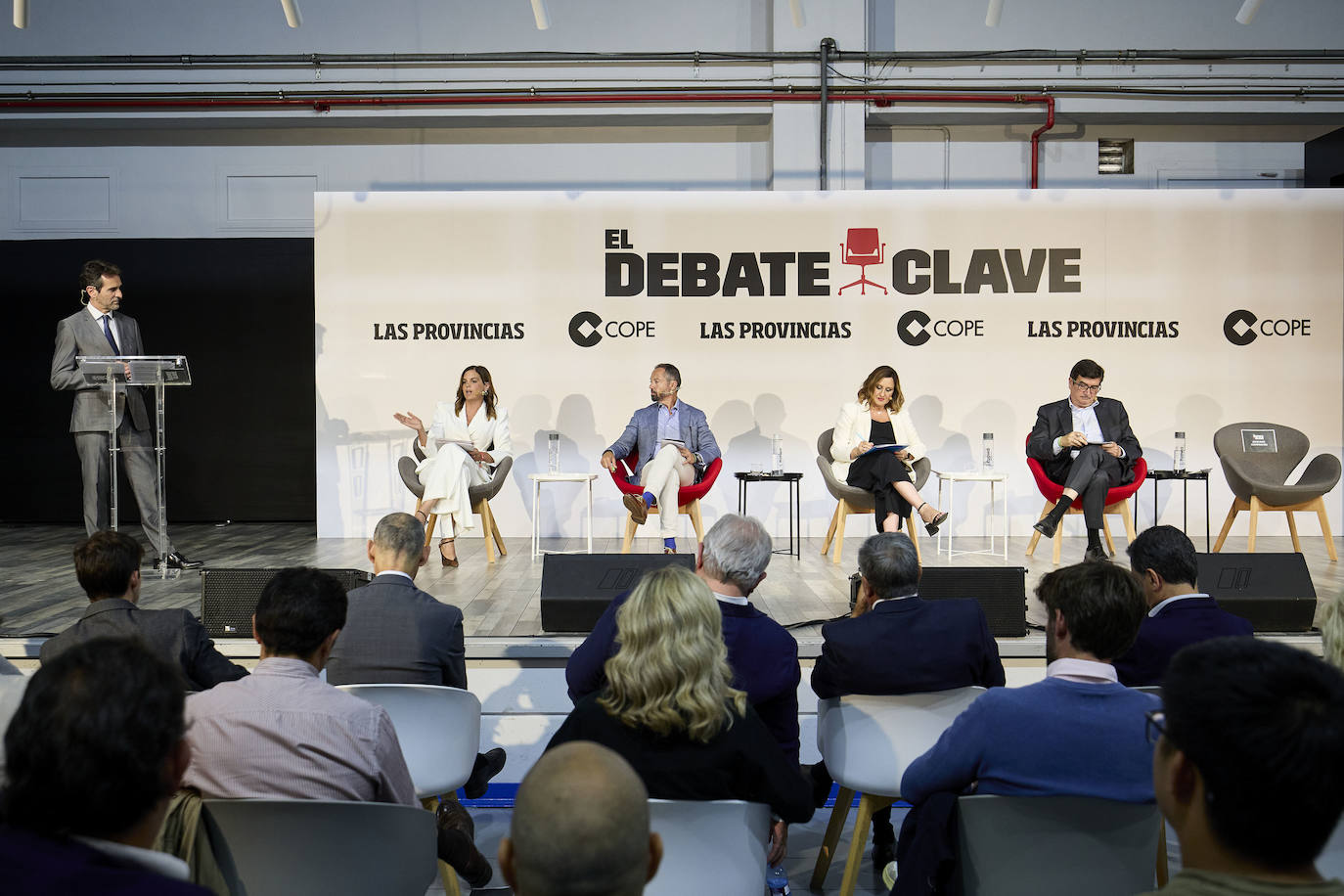 Los candidatos a la alcaldía de Valencia, en el último debate clave de LAS PROVINCIAS