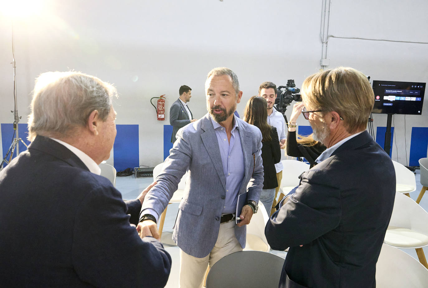 Los candidatos a la alcaldía de Valencia, en el último debate clave de LAS PROVINCIAS