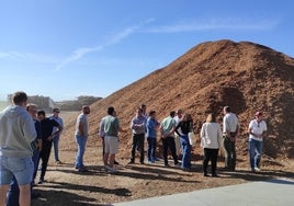 Una de las visitas orgaizadas por la Asociación a una planta de biomasa de Valladolid.