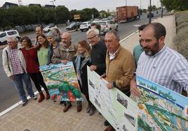 Ribó, Baldoví y los candidatos de Paterna, Godella y Burjassot.