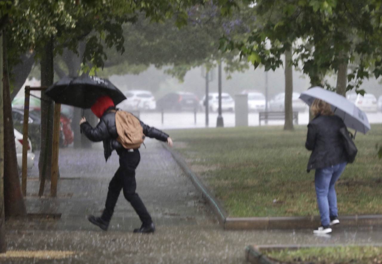 La DANA deja intensas lluvias en Valencia