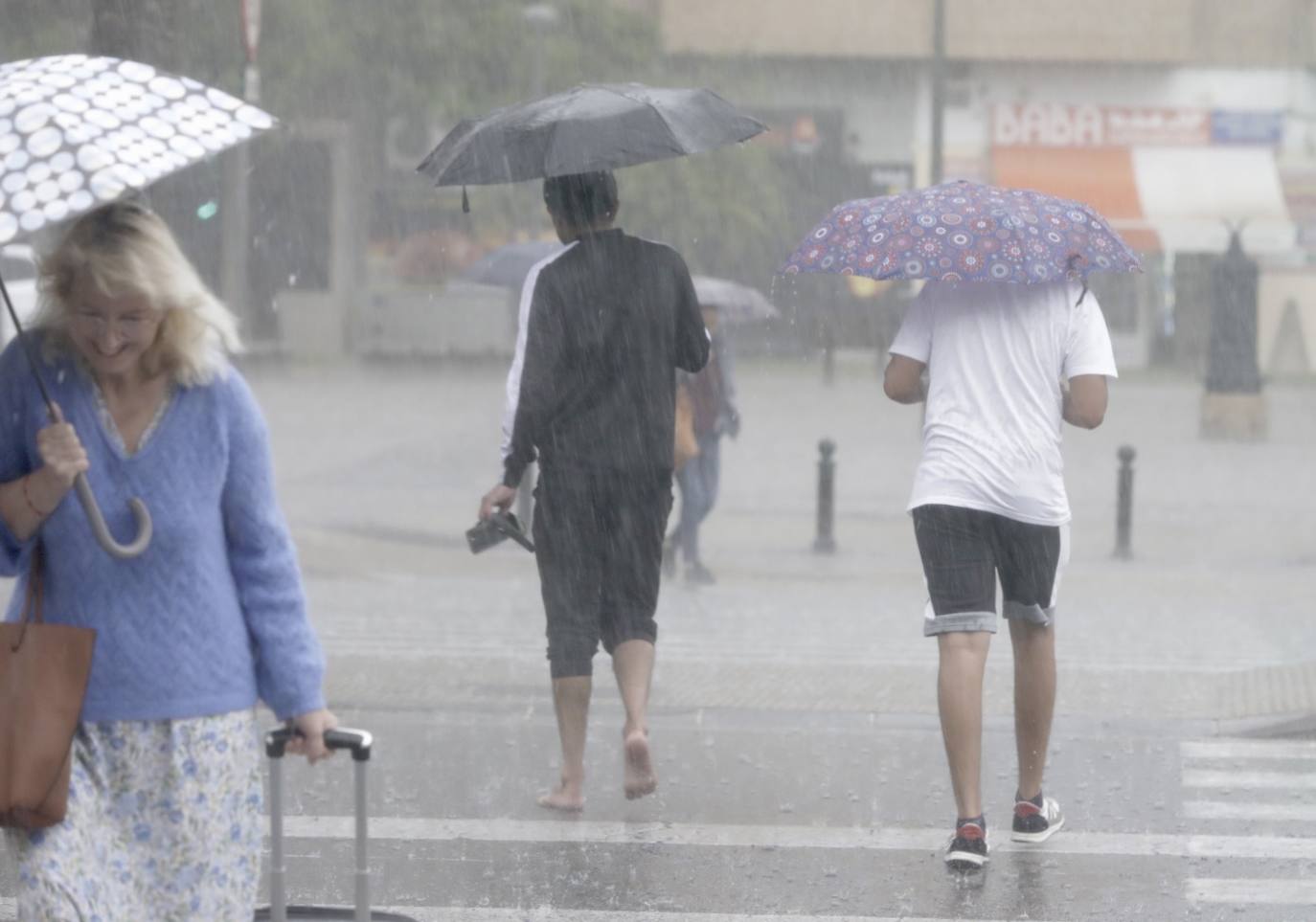 Lluvias en Valencia.