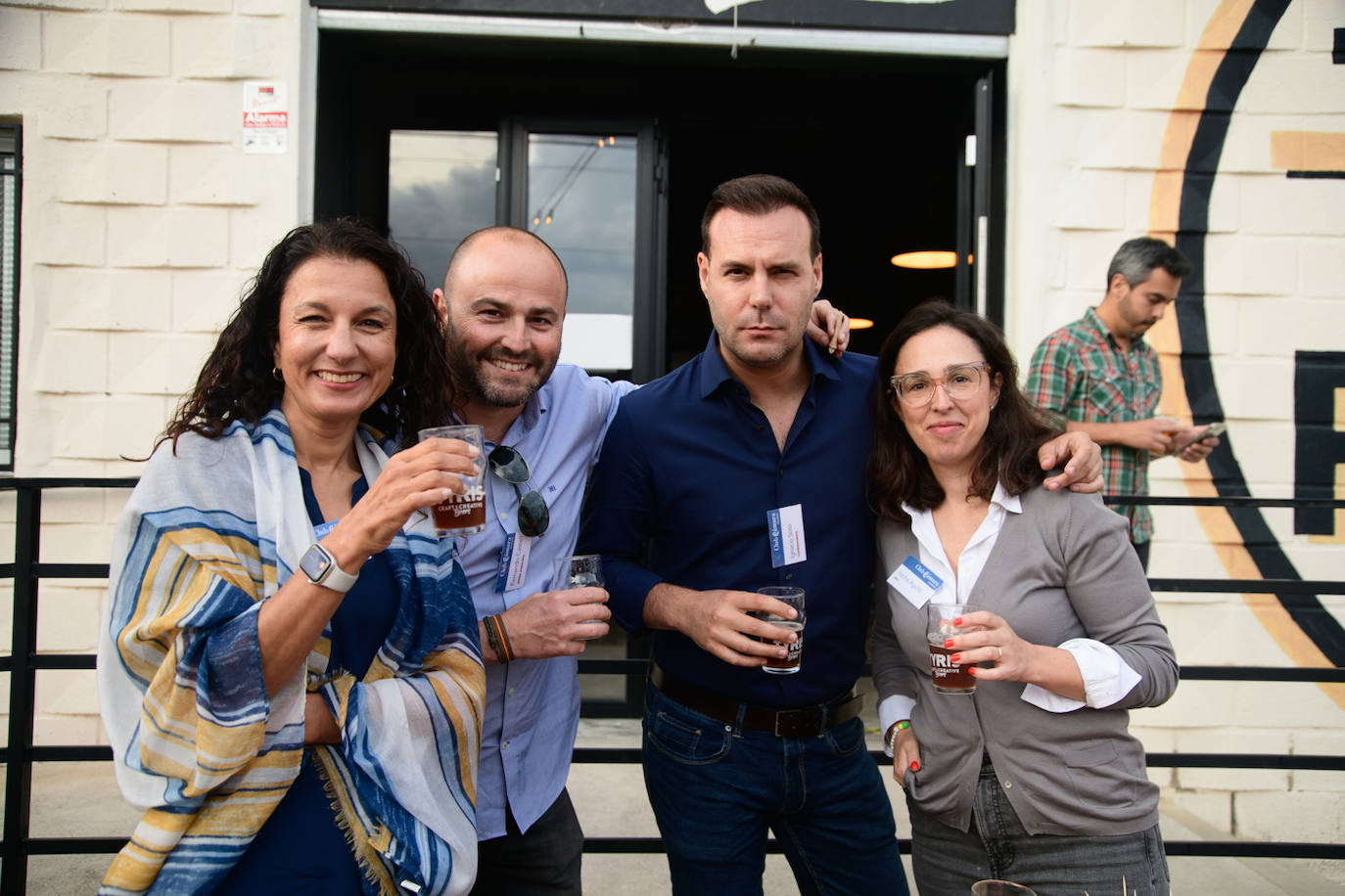 Natasha Mallick, Fernando Castell, Ignacio Soto e Irache Agulló,