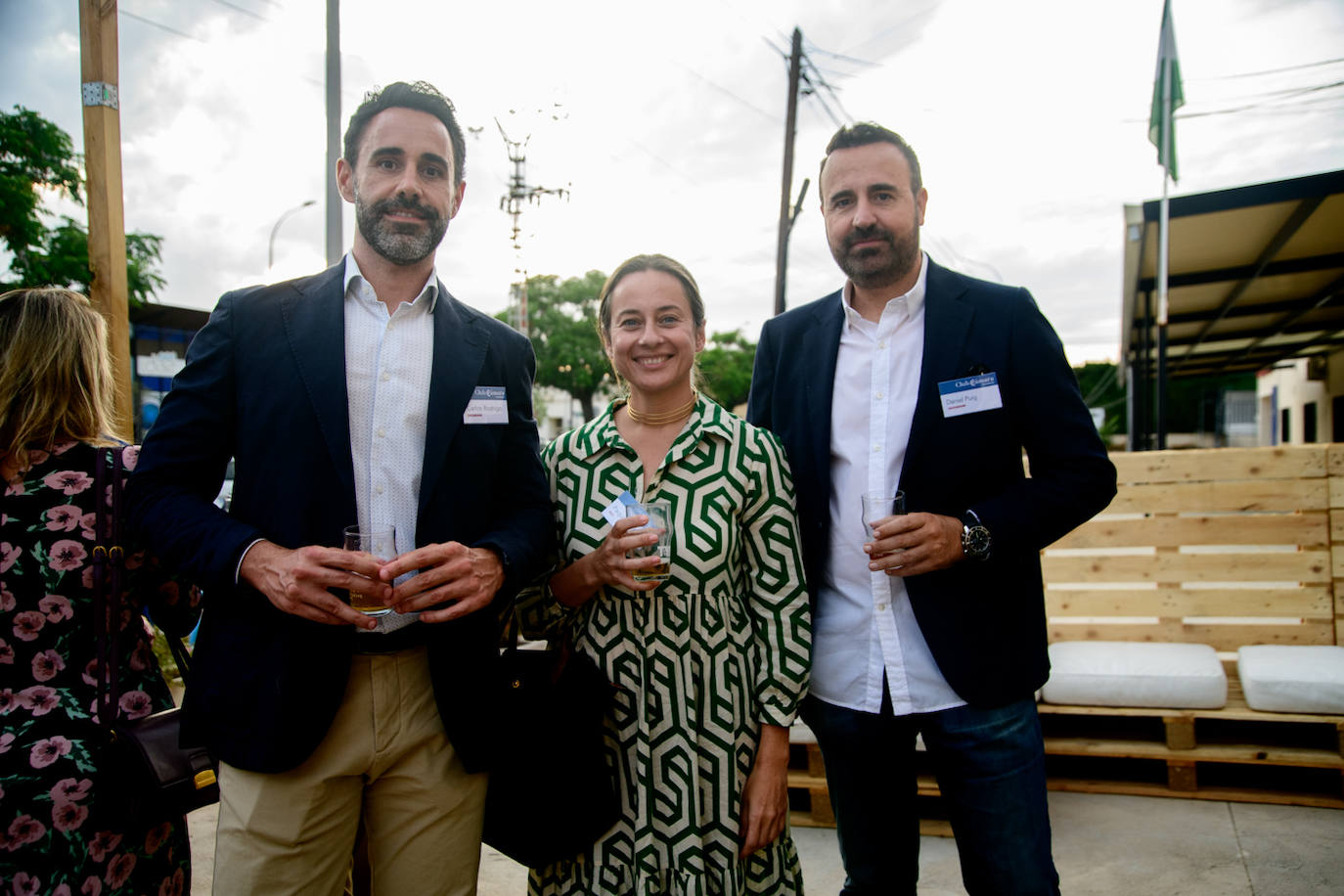 Carlos Rodrigo, Paqui Gimeno y Daniel Puig.