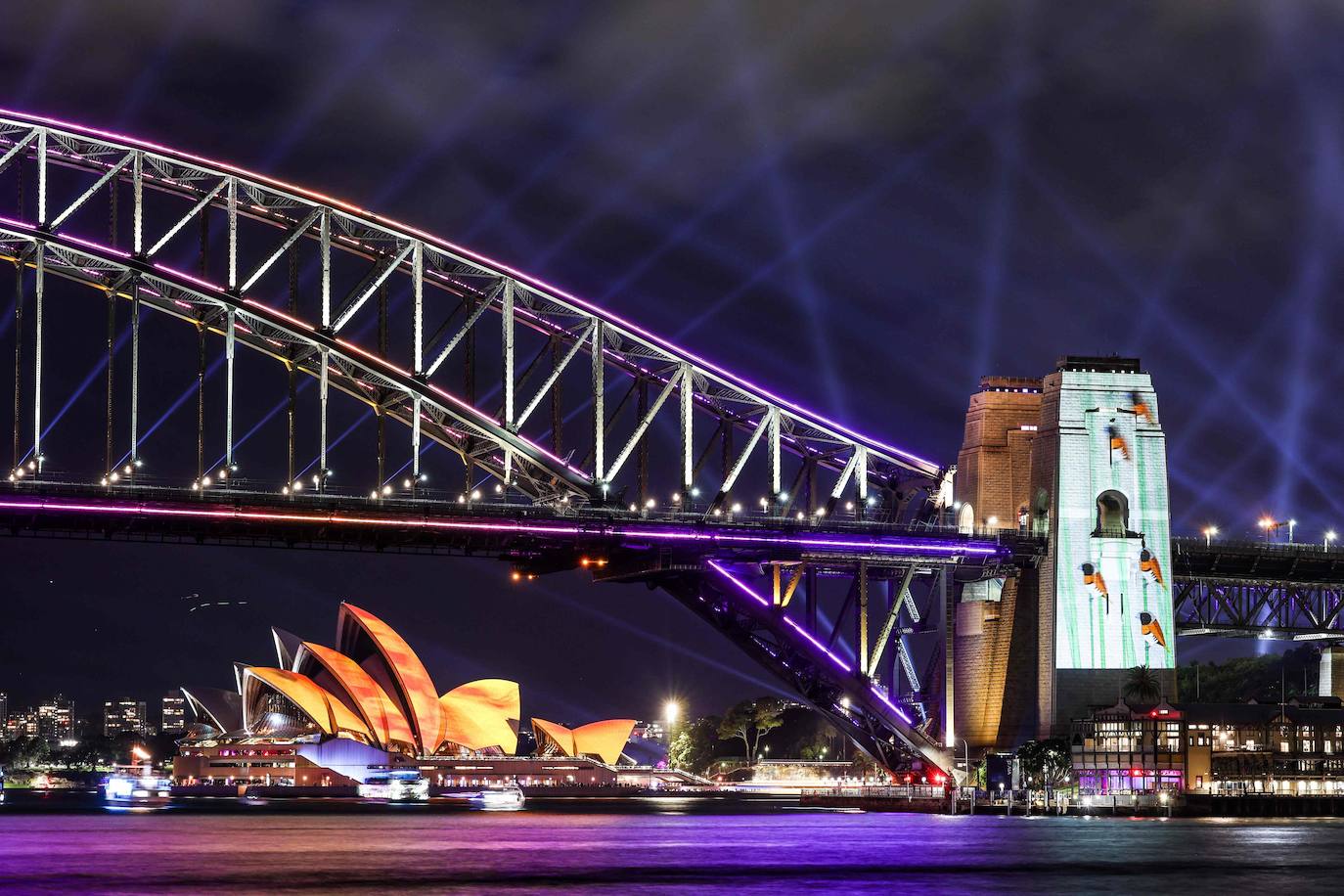 El Vivid Sydney festival llena la ciudad de luz y color