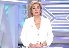 Ana Rosa durante el programa de este lunes