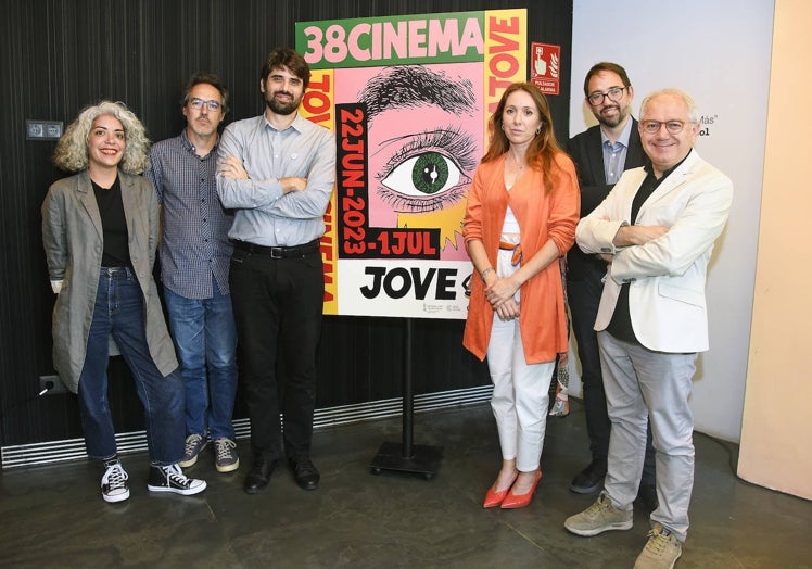 Los responsables de esta edición de Cinema Jove.