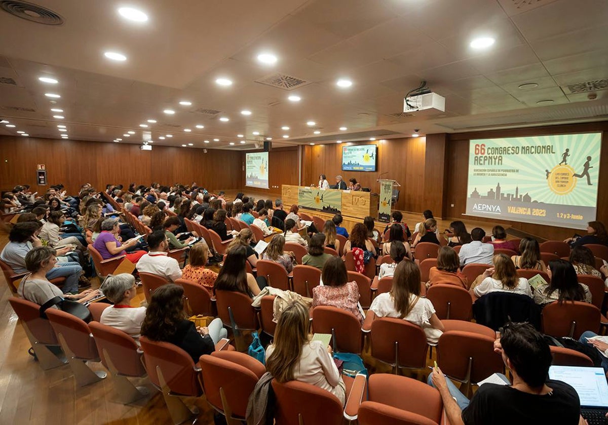 Asistentes del 66 Congreso de la Asociación Española de Psiquiatría de la Infancia y Adolescencia.