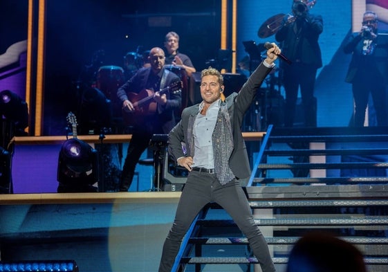 El cantante David Bisbal actúa el 24 de junio en la Ciudad de las Artes de Valencia.