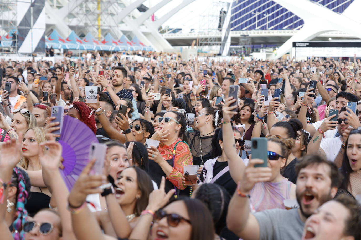 El reggaeton conquista la Ciudad de las Artes y las Ciencias de Valencia