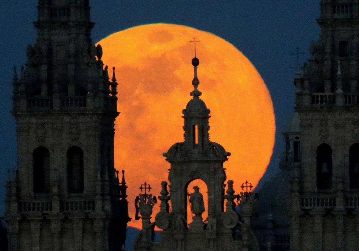 Superluna, en una imagen de archivo.