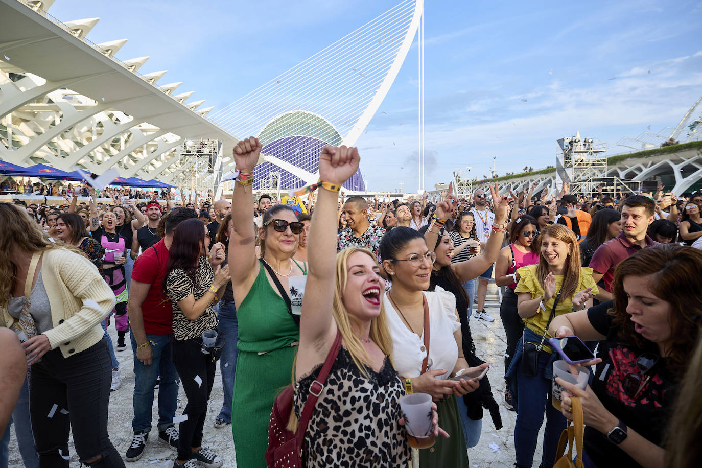 El reggaeton conquista la Ciudad de las Artes y las Ciencias de Valencia