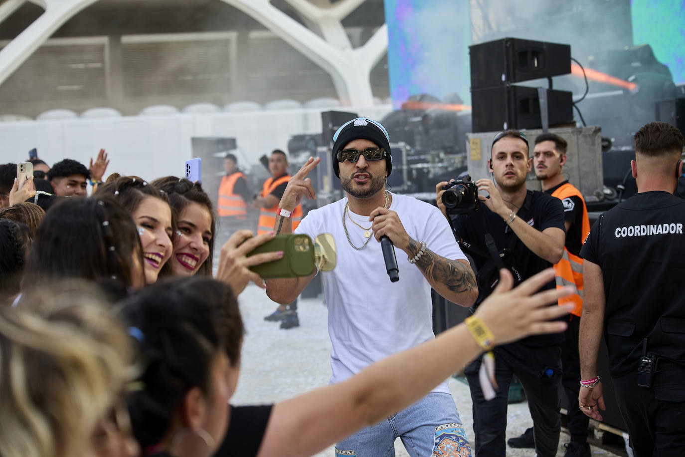 El reggaeton conquista la Ciudad de las Artes y las Ciencias de Valencia