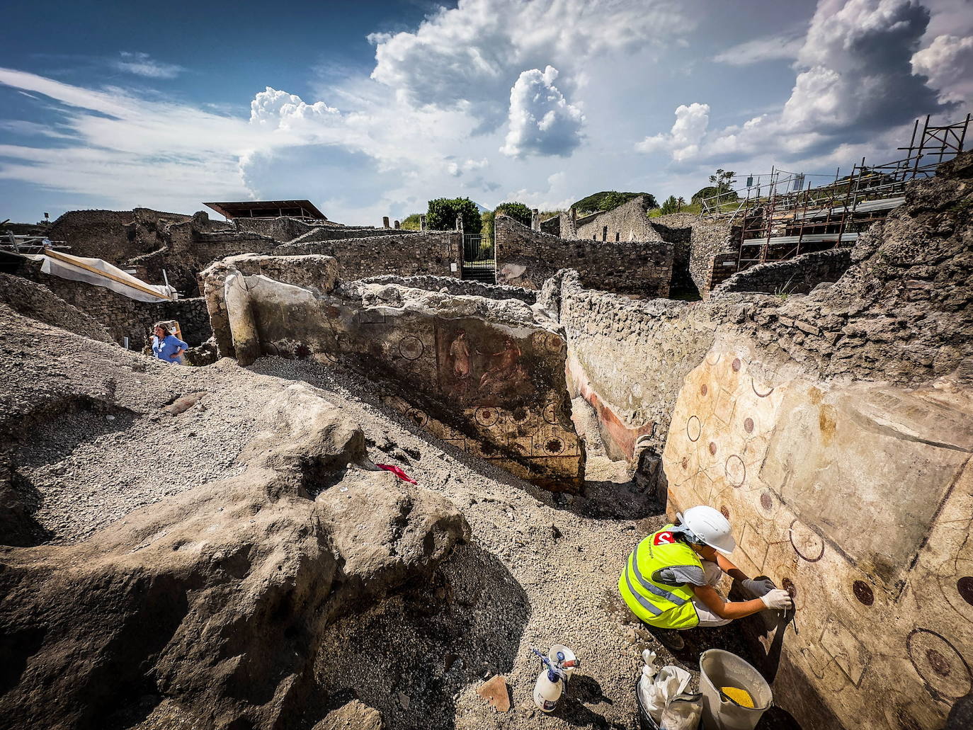 Nuevo descubrimiento histórico en Pompeya