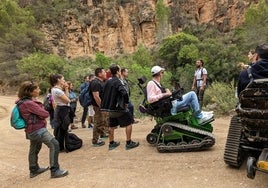 Participantes de la Ruta Universal de Montaña.