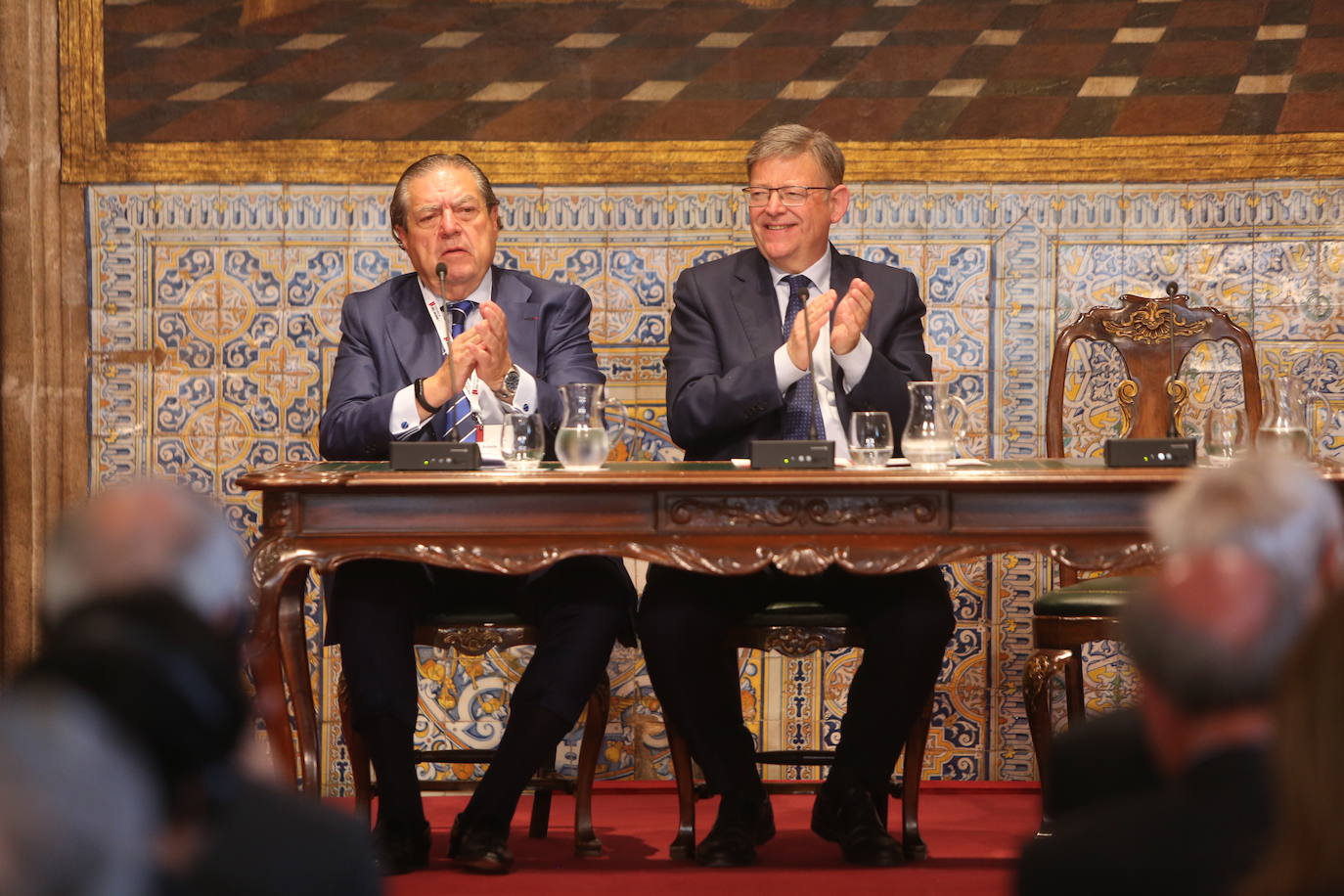 Premios Nobel reunidos en Valencia junto al resto de jurados de los Premios Rei Jaume I