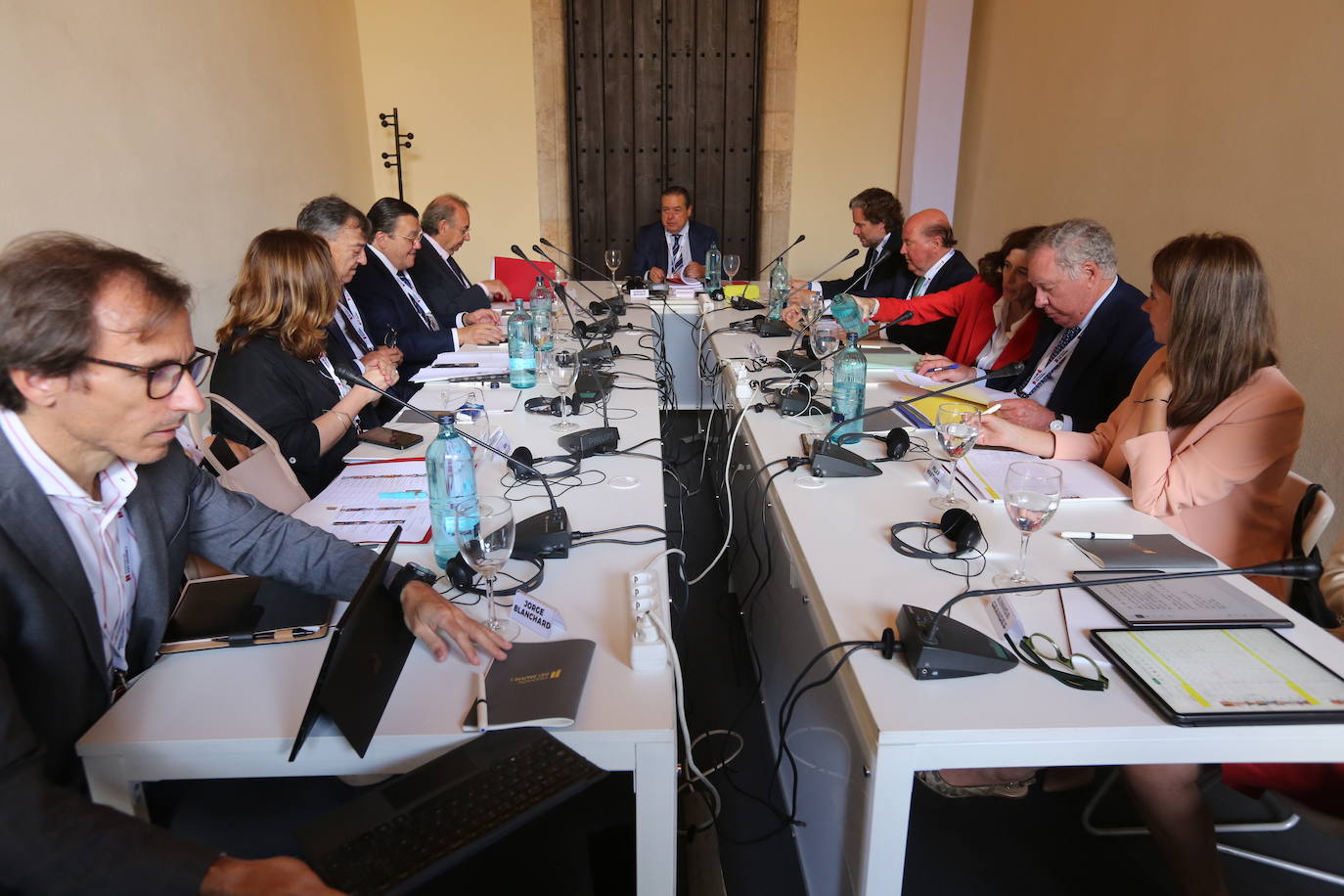 Premios Nobel reunidos en Valencia junto al resto de jurados de los Premios Rei Jaume I
