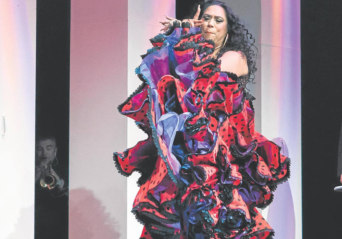 Verónica Carmona,en el papel de Lola Flores.