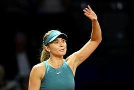 Badosa, en el Open de Stuttgart.