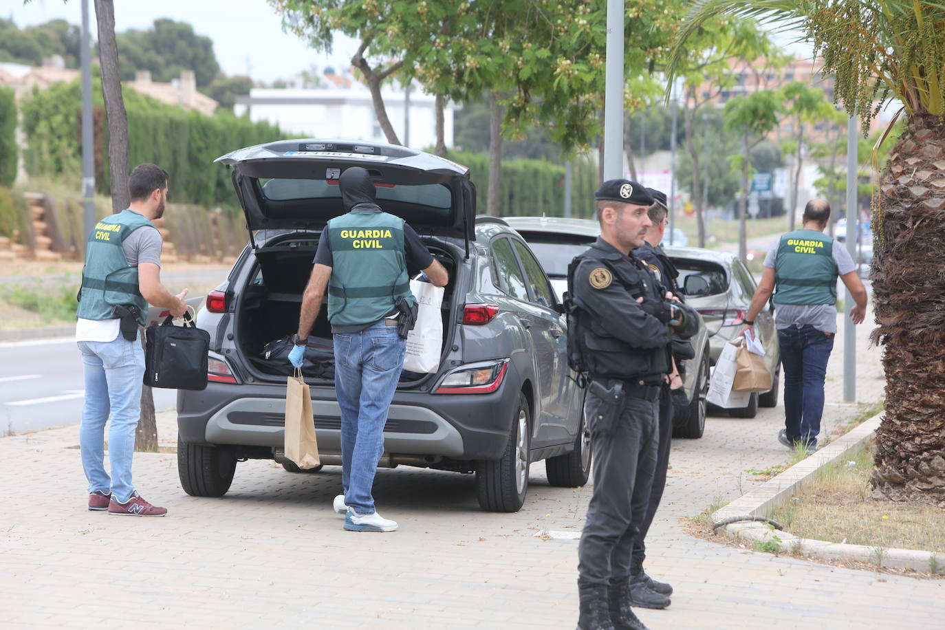 Redada en la Coma contra un grupo delictivo