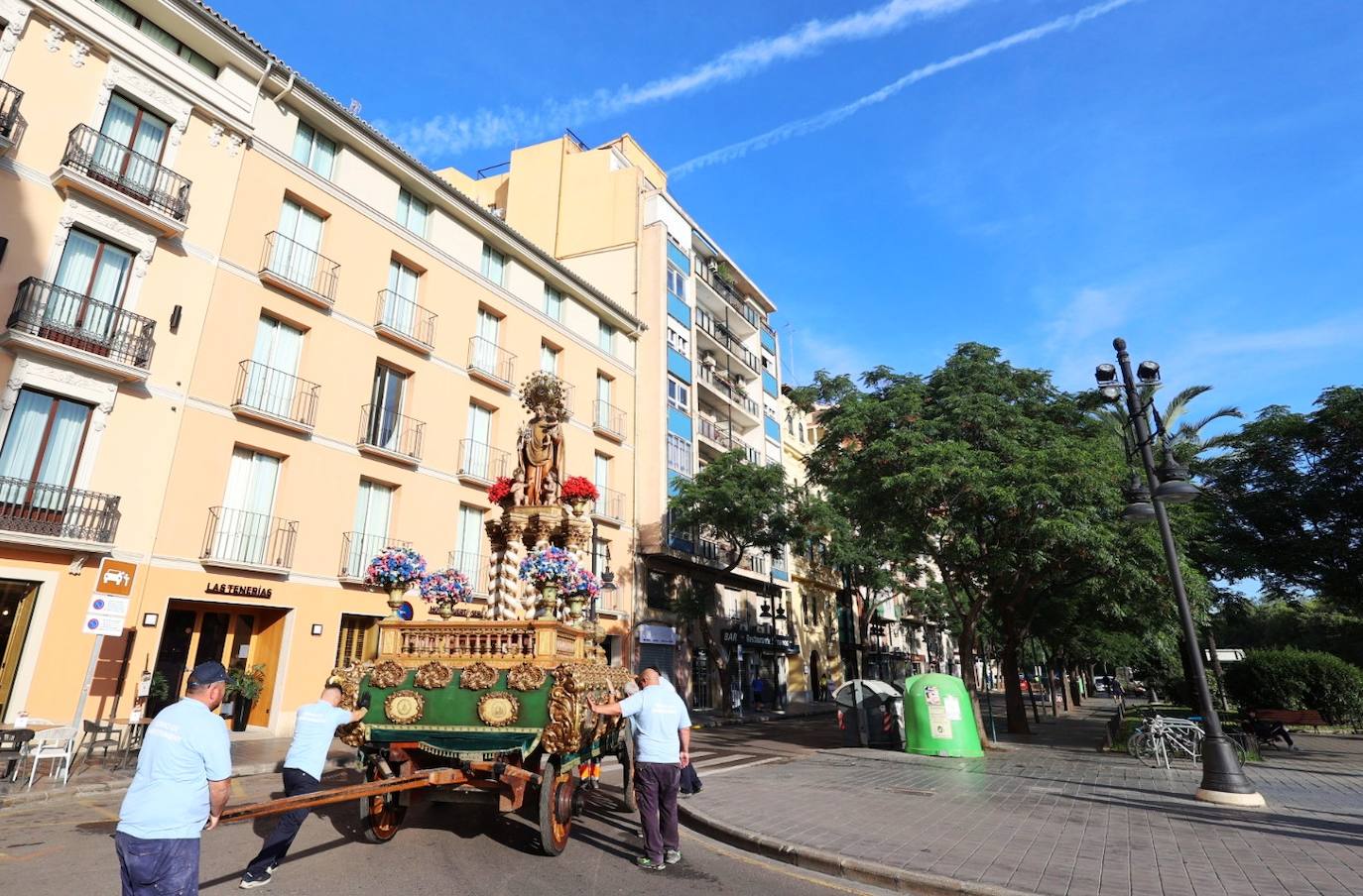 Salida de las Rocas en el Corpus Christi de Valencia