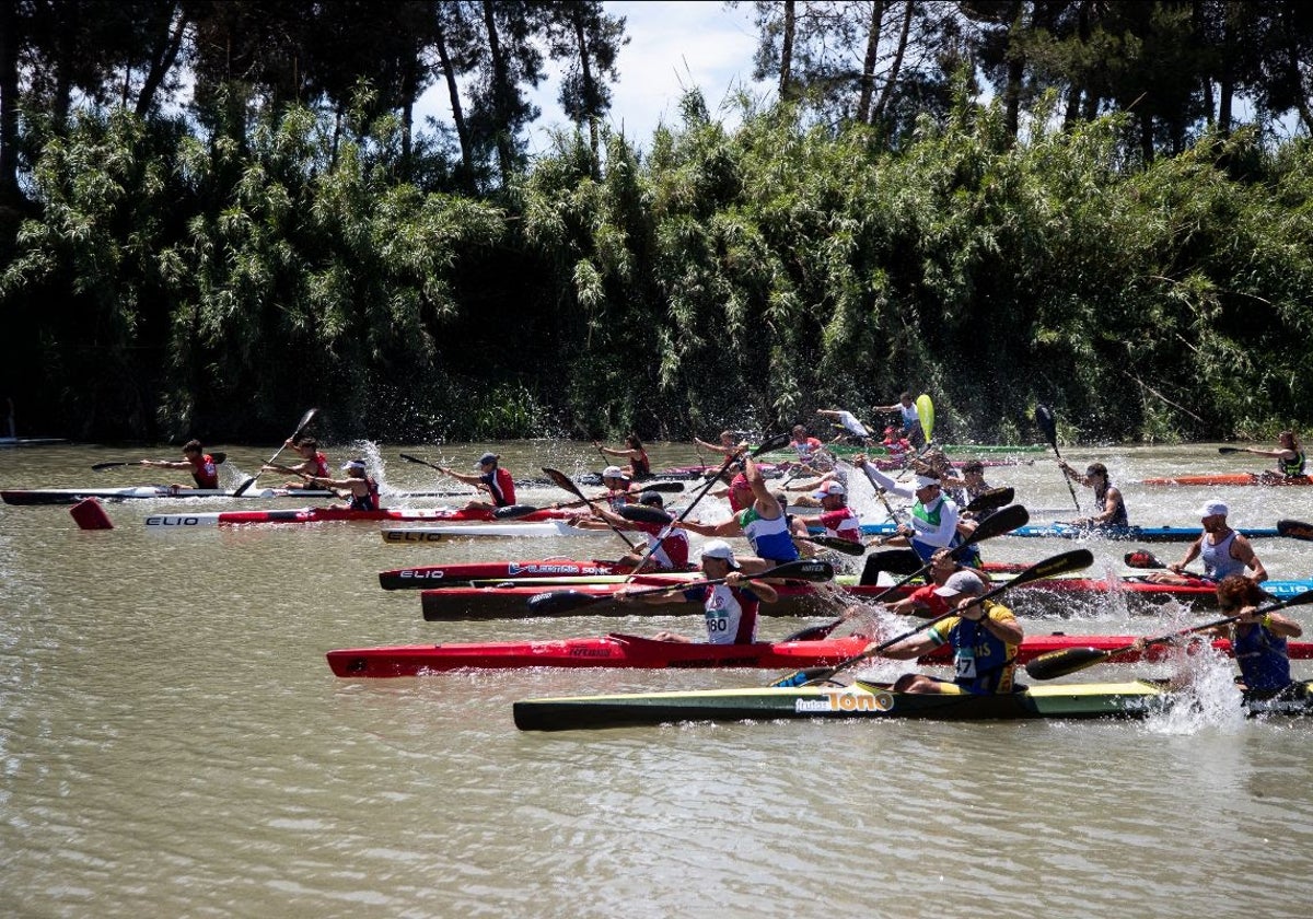 El Descens del Xúquer bate un nuevo récord de participación con 405 piragüistas