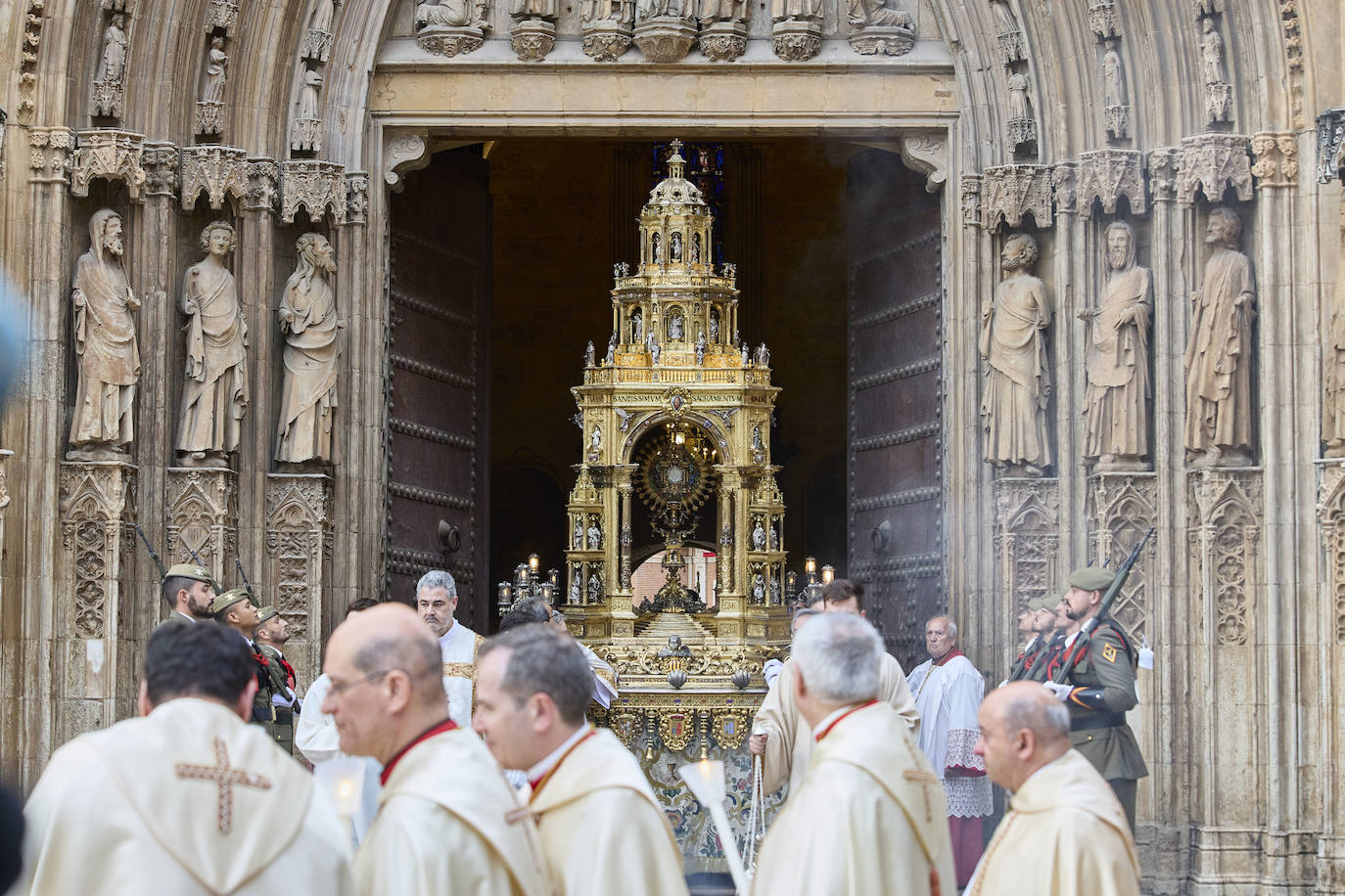 La solemne procesión del Corpus Christi en Valencia