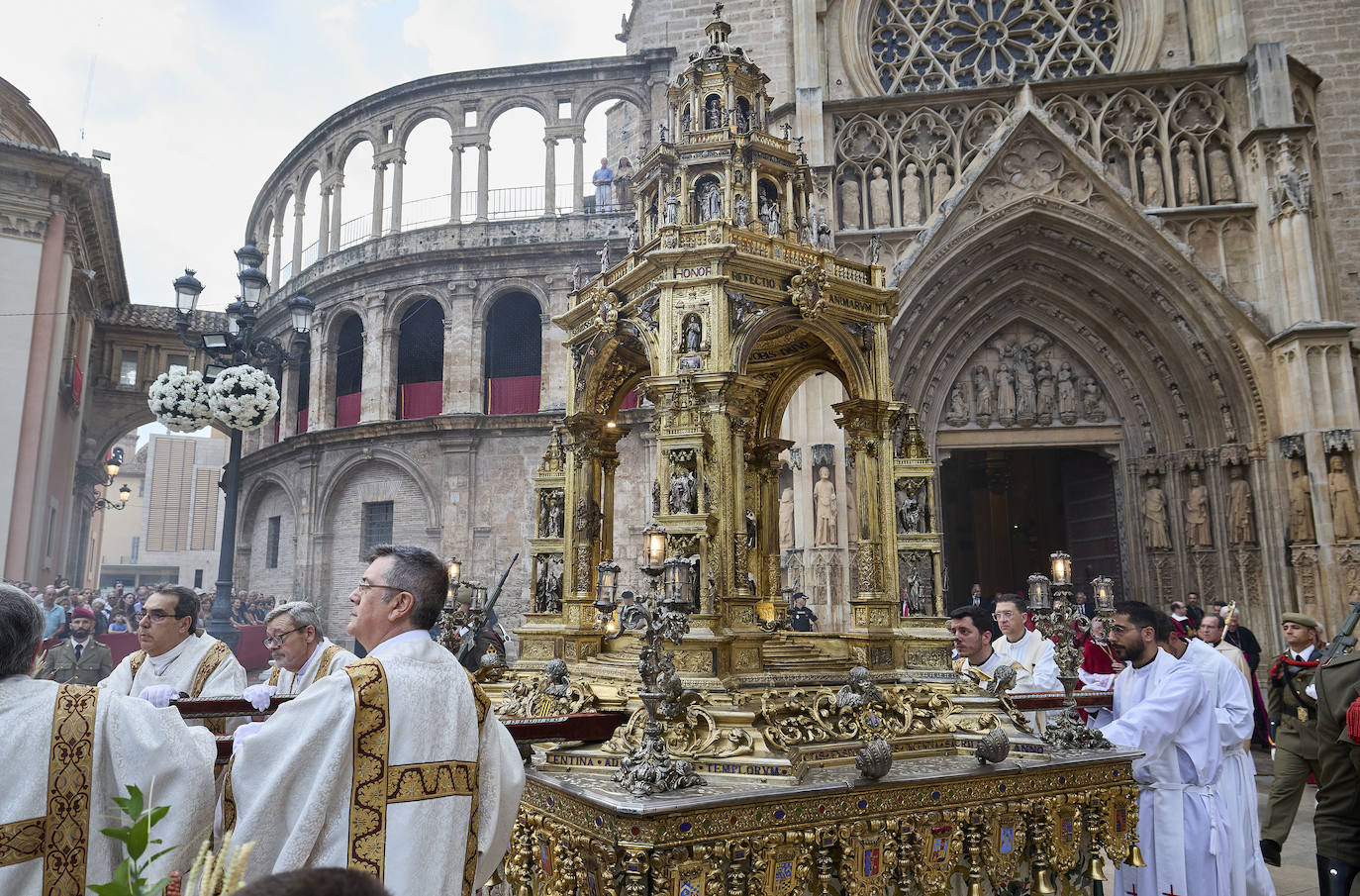 La solemne procesión del Corpus Christi en Valencia