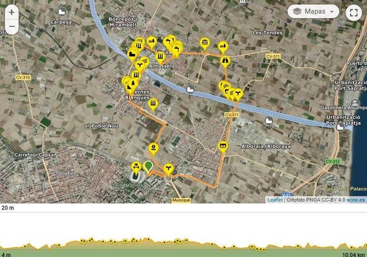 Recorrido circular por la Vía Xurra.