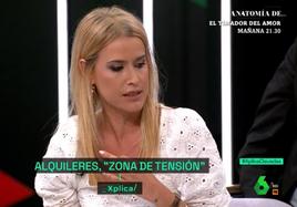 Afra Blanco en 'La Sexta Xplica'.