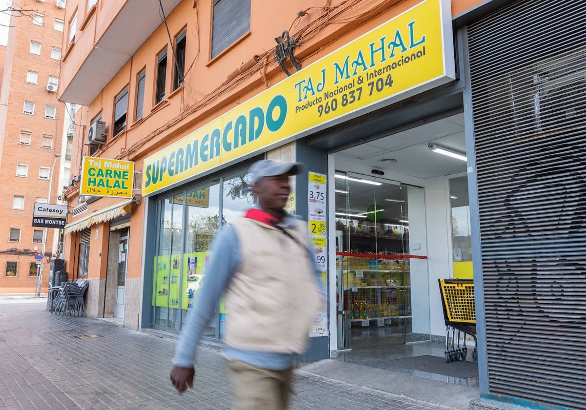 Un supermercado de comida asiática en Valencia.