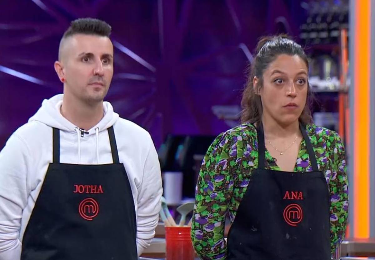 Ana y Jotha, este lunes en 'MasterChef'.