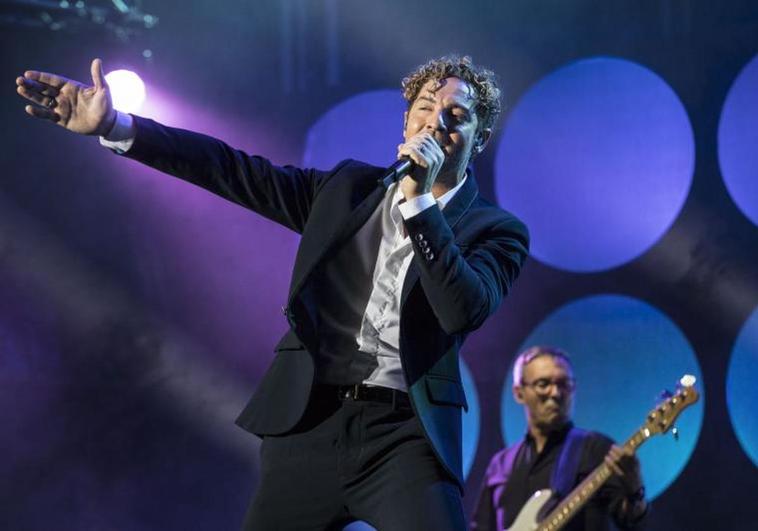 David Bisbal, en un concierto.