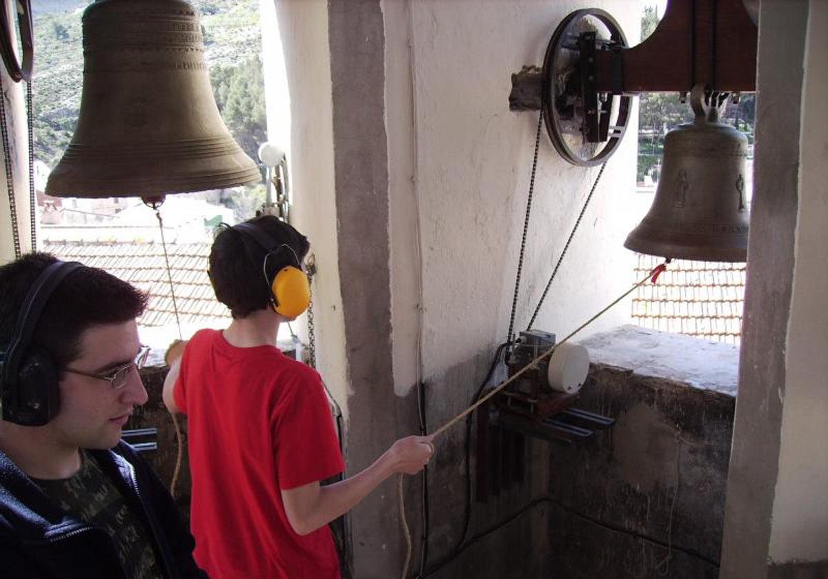 Campaners de Moixent en una imagen de archivo.