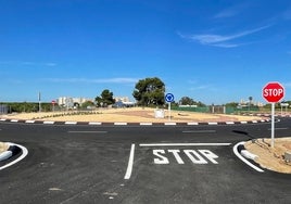 Nuevo acceso a la playa de Tavernes.