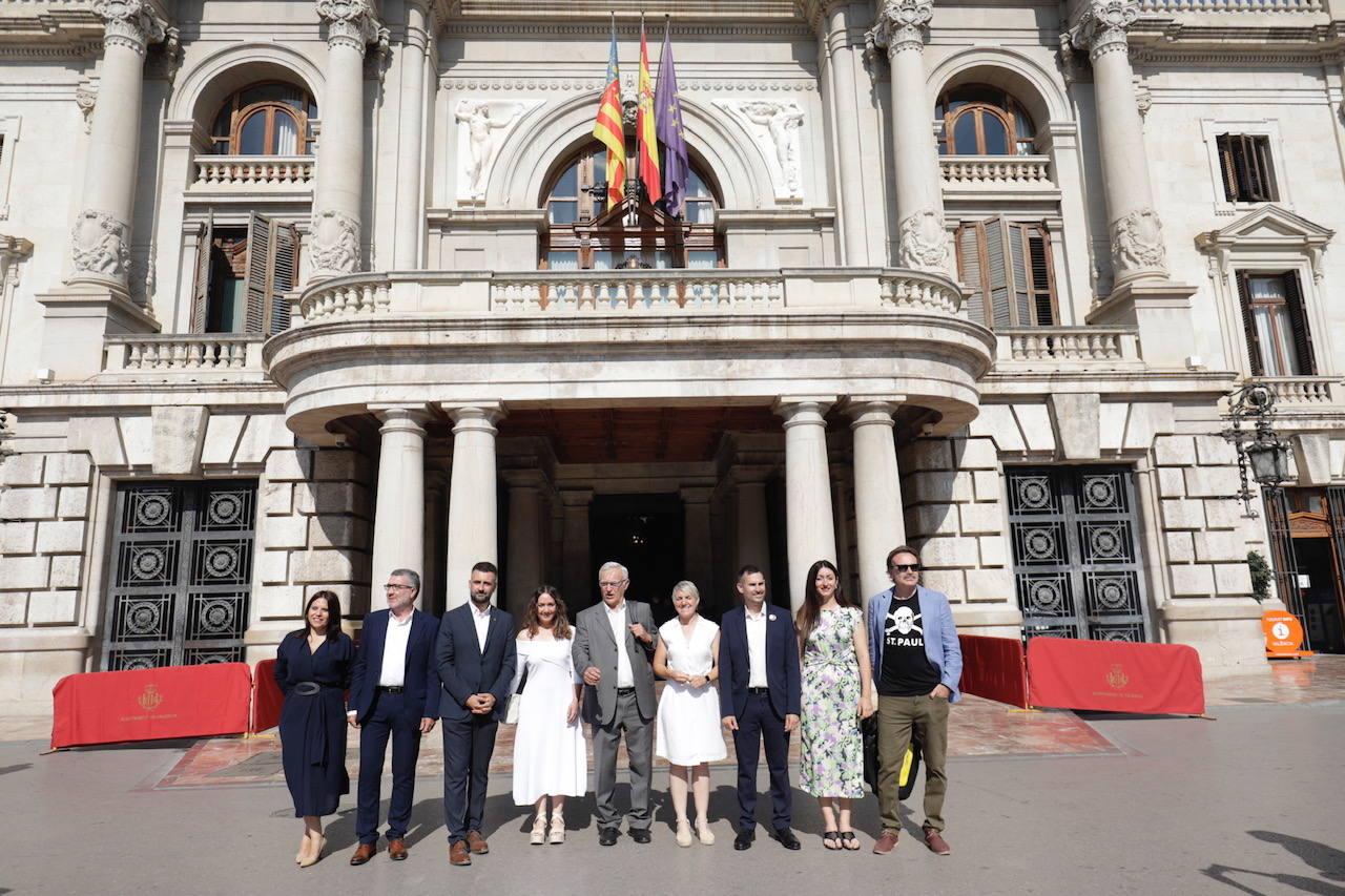 Fotos | Así ha sido la constitución del Ayuntamiento de Valencia: el PP vuelve a gobernar