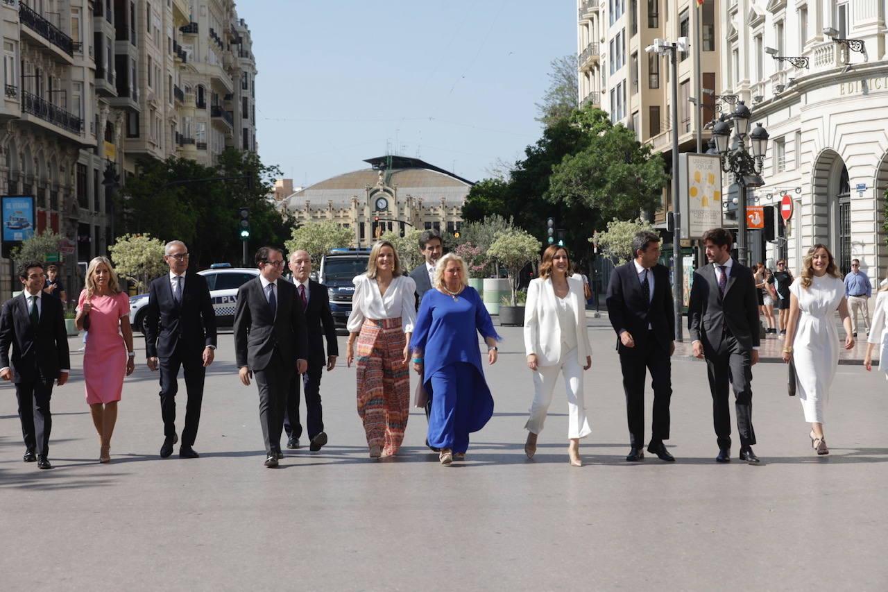 Fotos | Así ha sido la constitución del Ayuntamiento de Valencia: el PP vuelve a gobernar