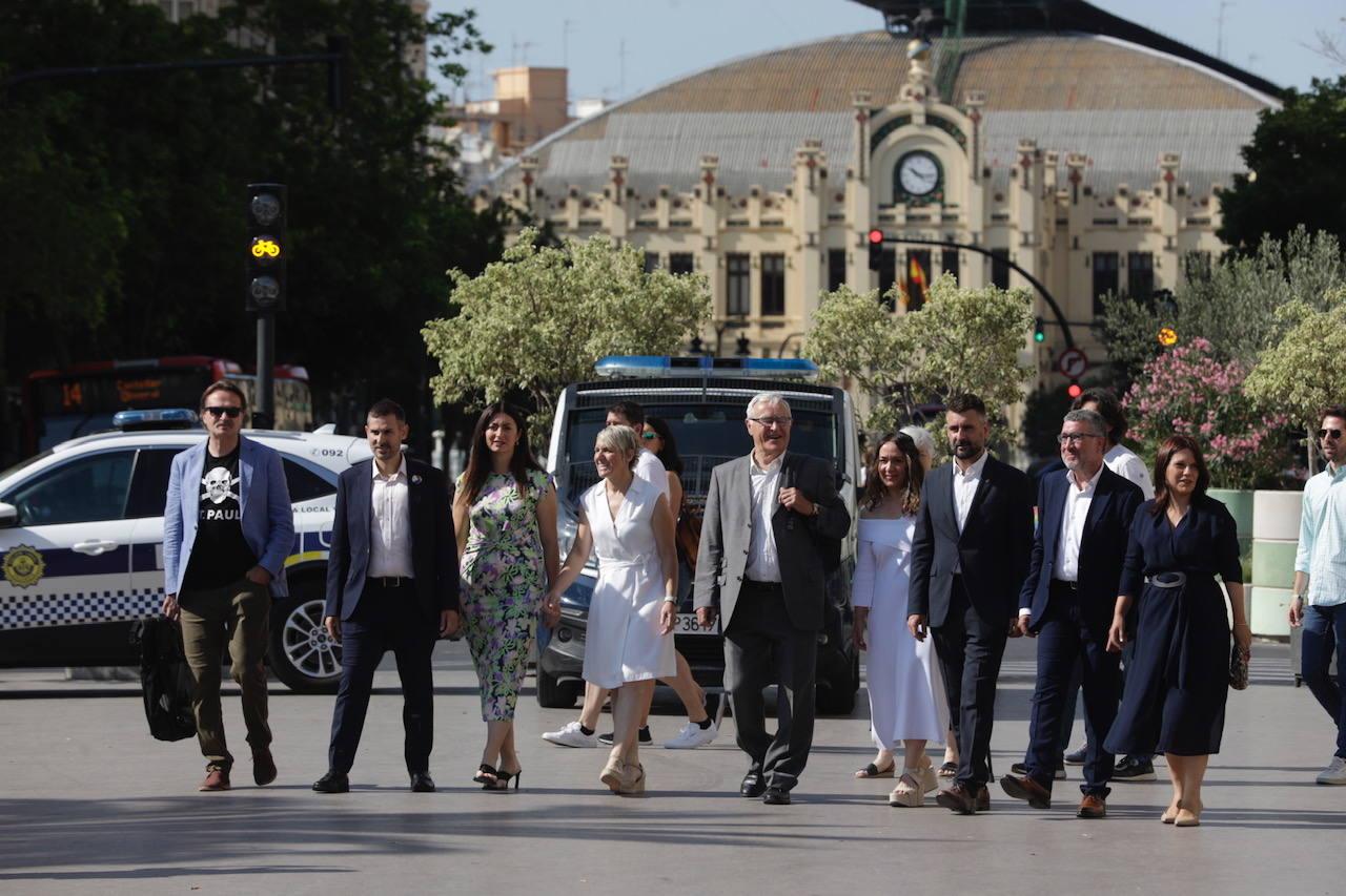 Fotos | Así ha sido la constitución del Ayuntamiento de Valencia: el PP vuelve a gobernar