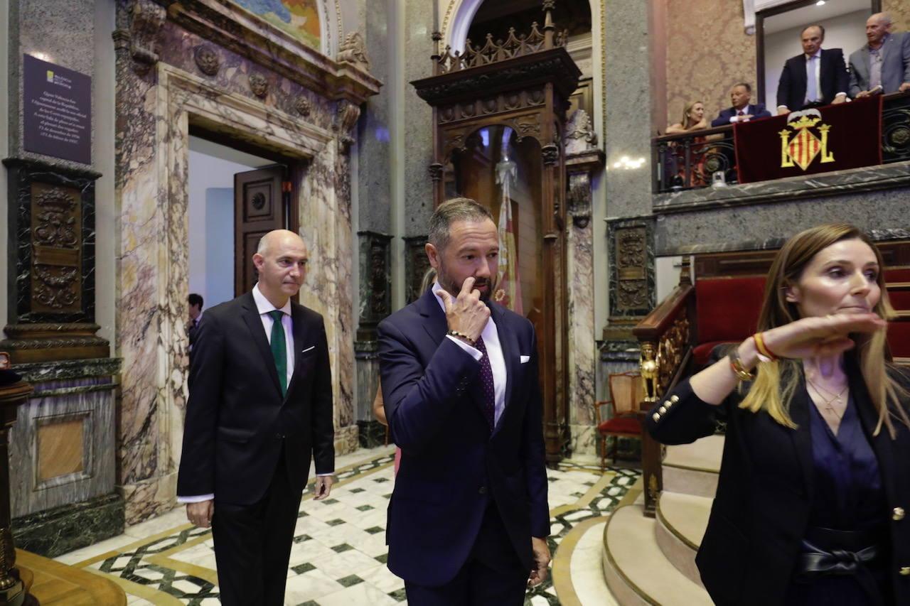 Fotos | Así ha sido la constitución del Ayuntamiento de Valencia: el PP vuelve a gobernar