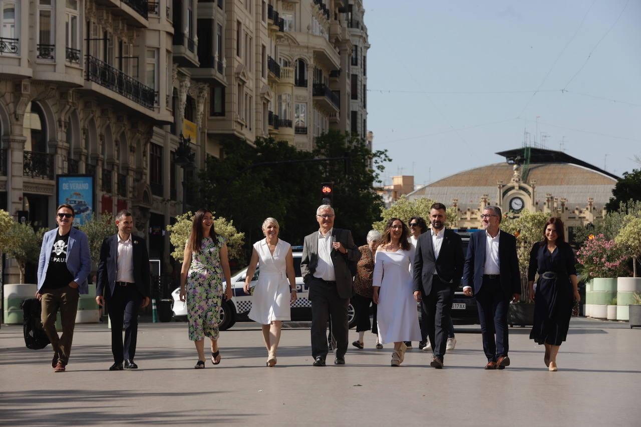 Fotos | Así ha sido la constitución del Ayuntamiento de Valencia: el PP vuelve a gobernar