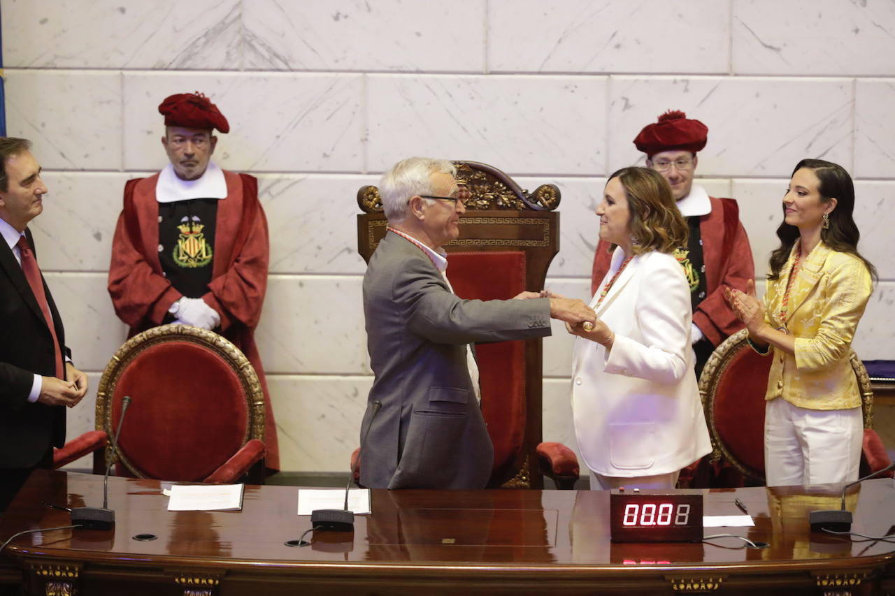 Fotos | Así ha sido la constitución del Ayuntamiento de Valencia: el PP vuelve a gobernar